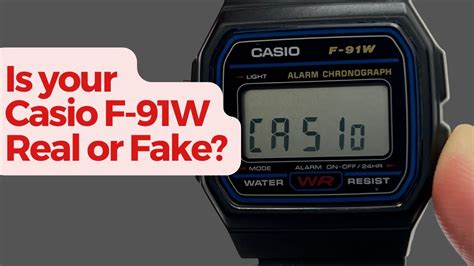 how to tell if a casio watch is fake|how to check if casio is real.